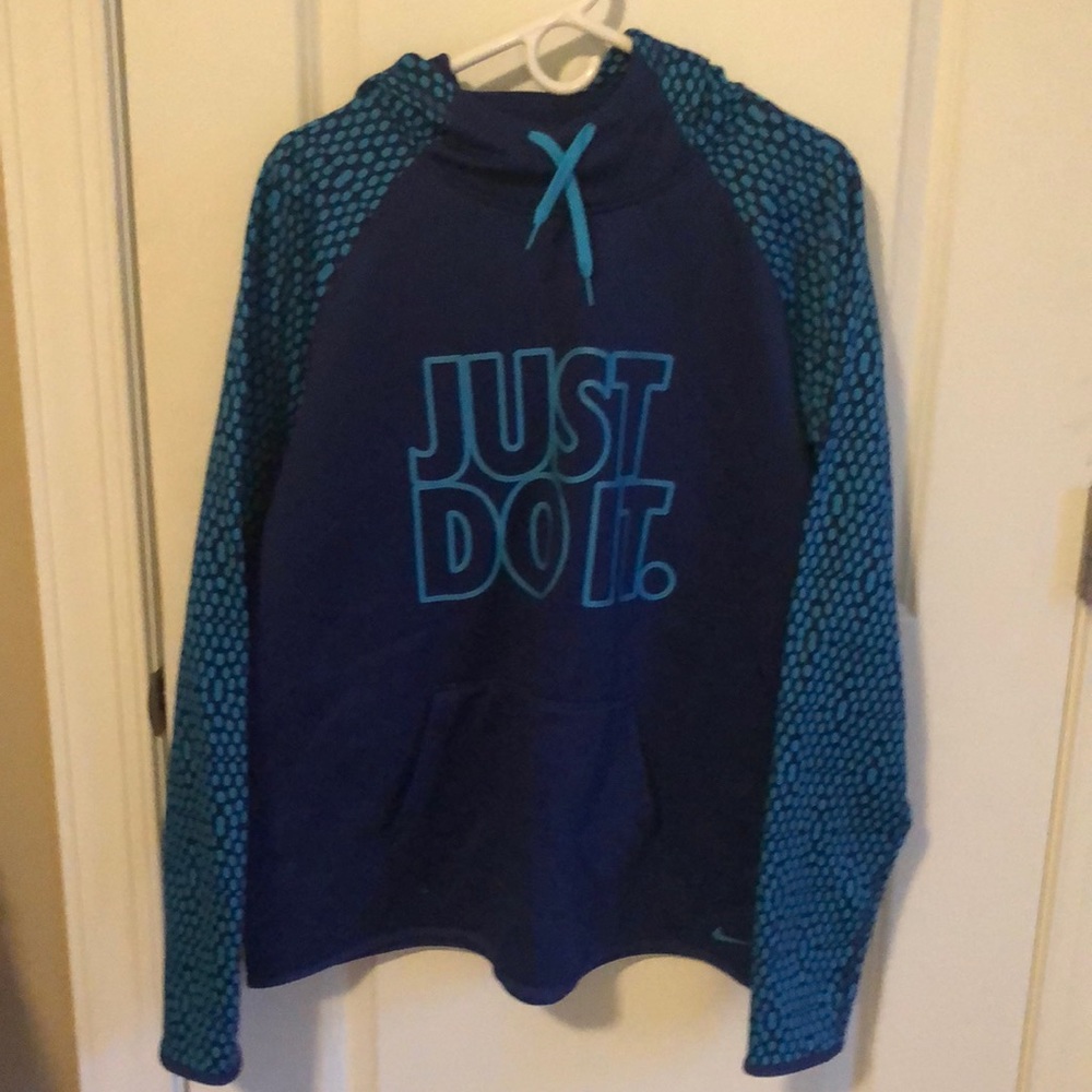 Nike Blue hoodie